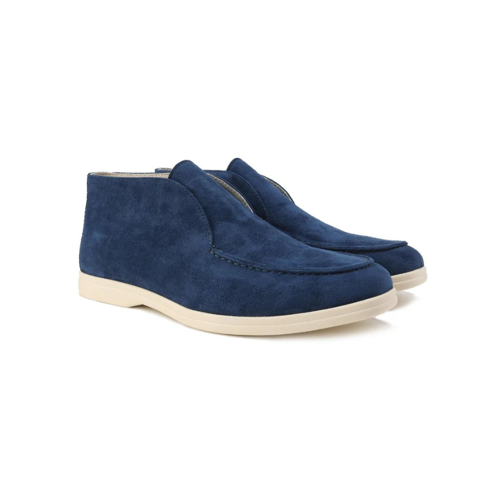 OLD MONEY - HIGH SUEDE LOAFERS