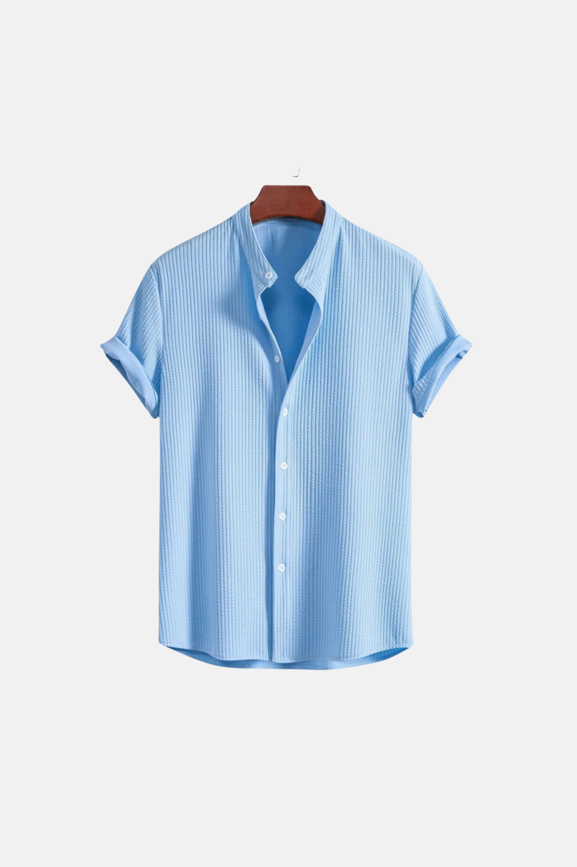 Cyrus | Herenoverhemd met opstaande kraag