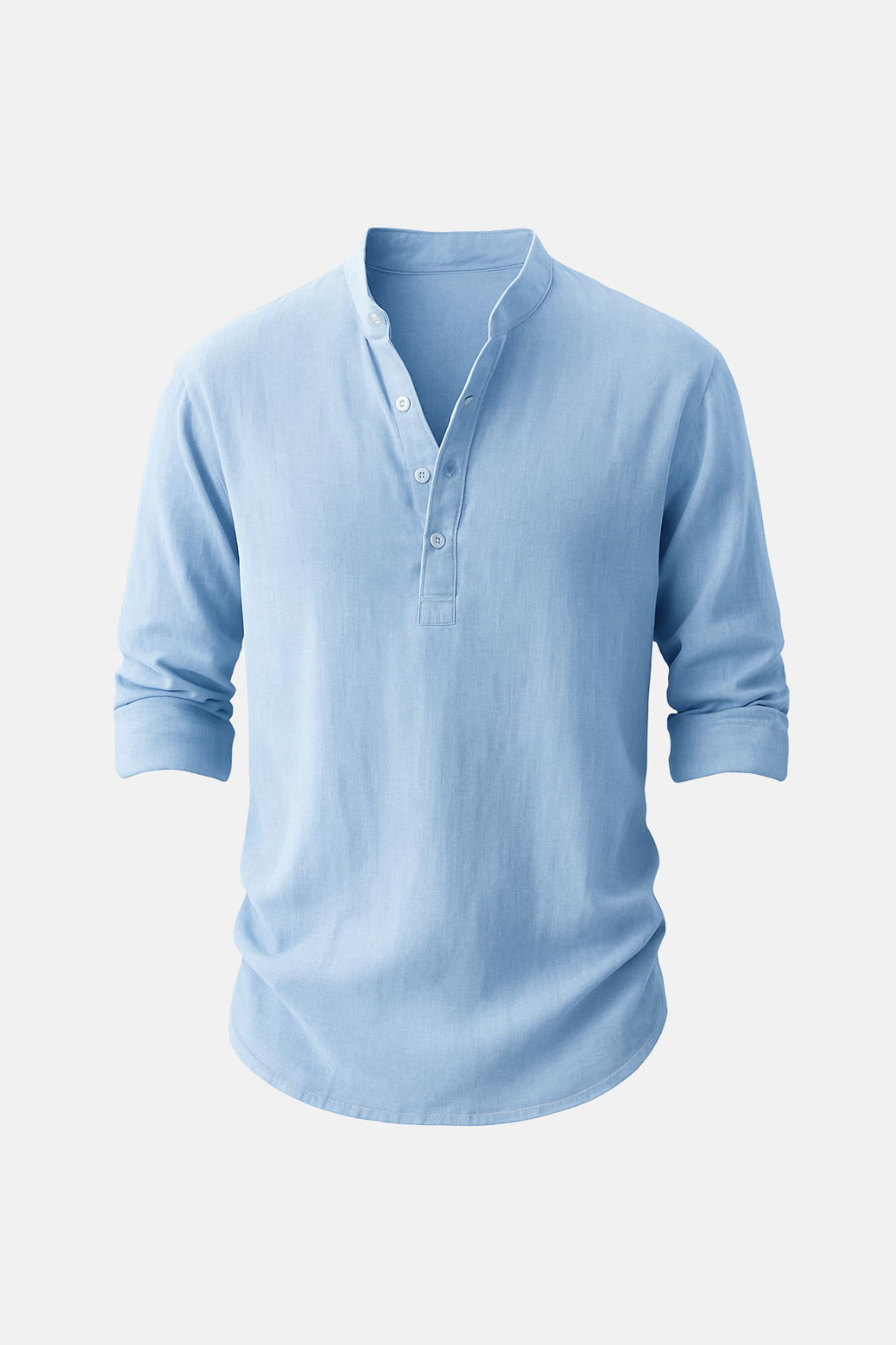 LEON | ADEMEND LINNEN OVERHEMD