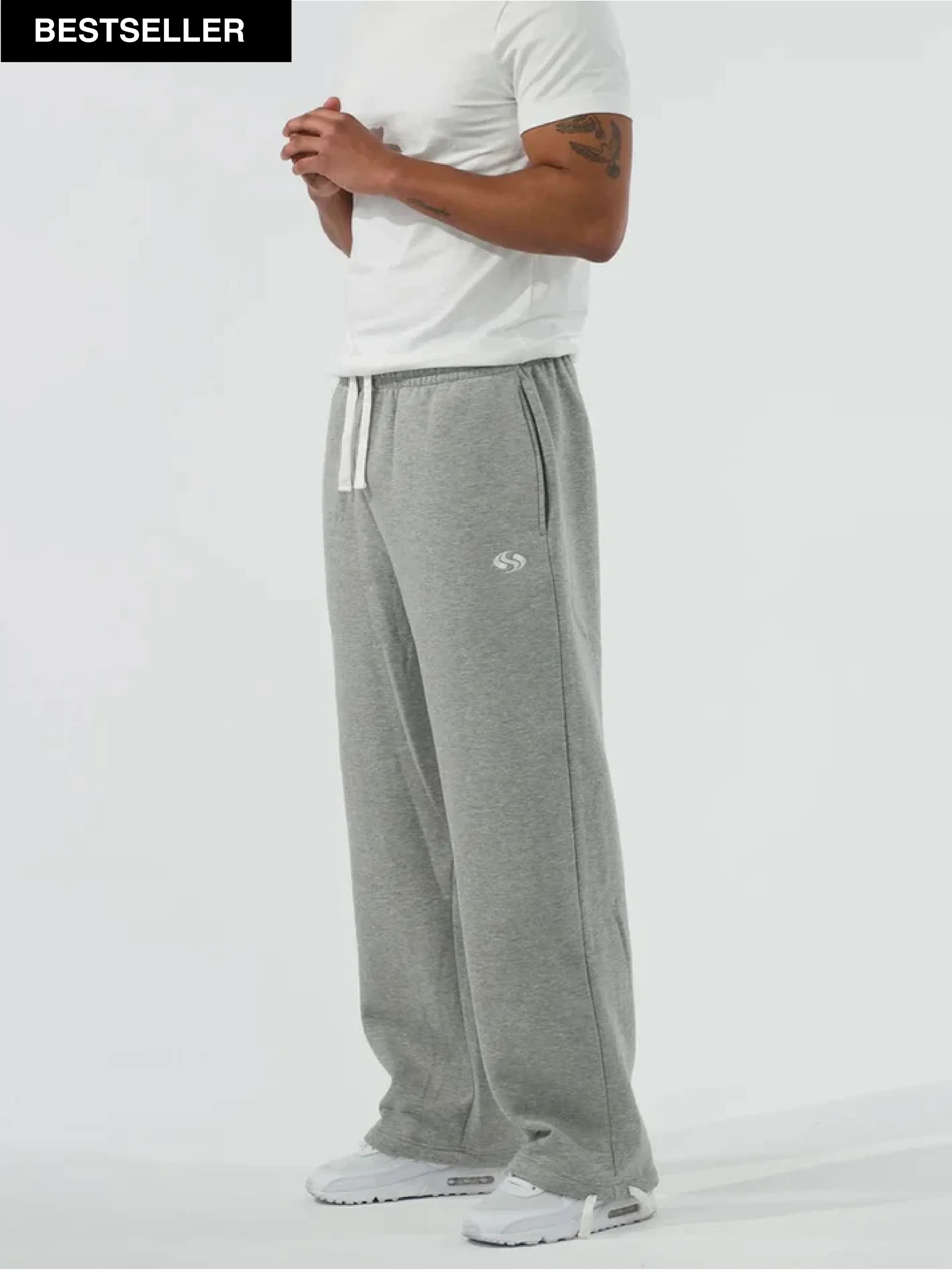 Soft Baggy Grey Tracksuit