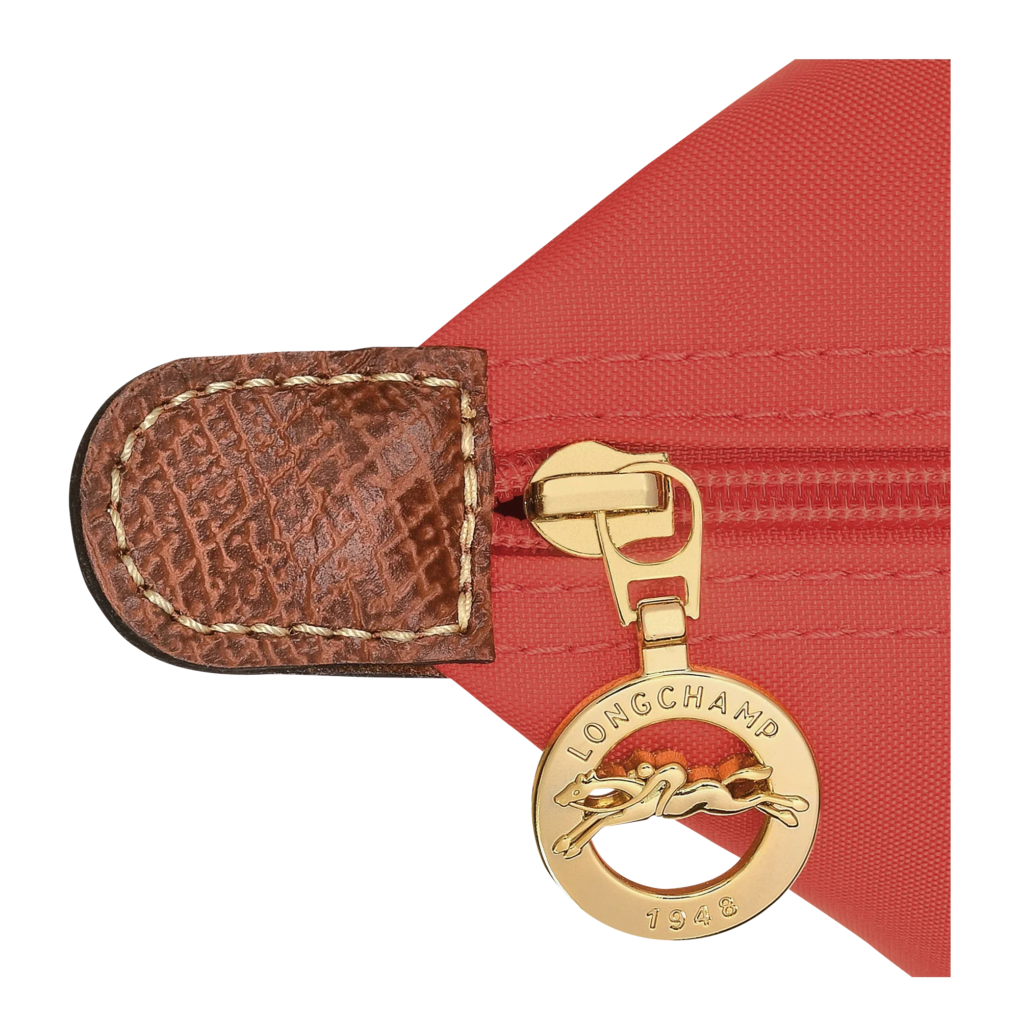 Longchamp - Medium Le Pliage Tote, Tomato