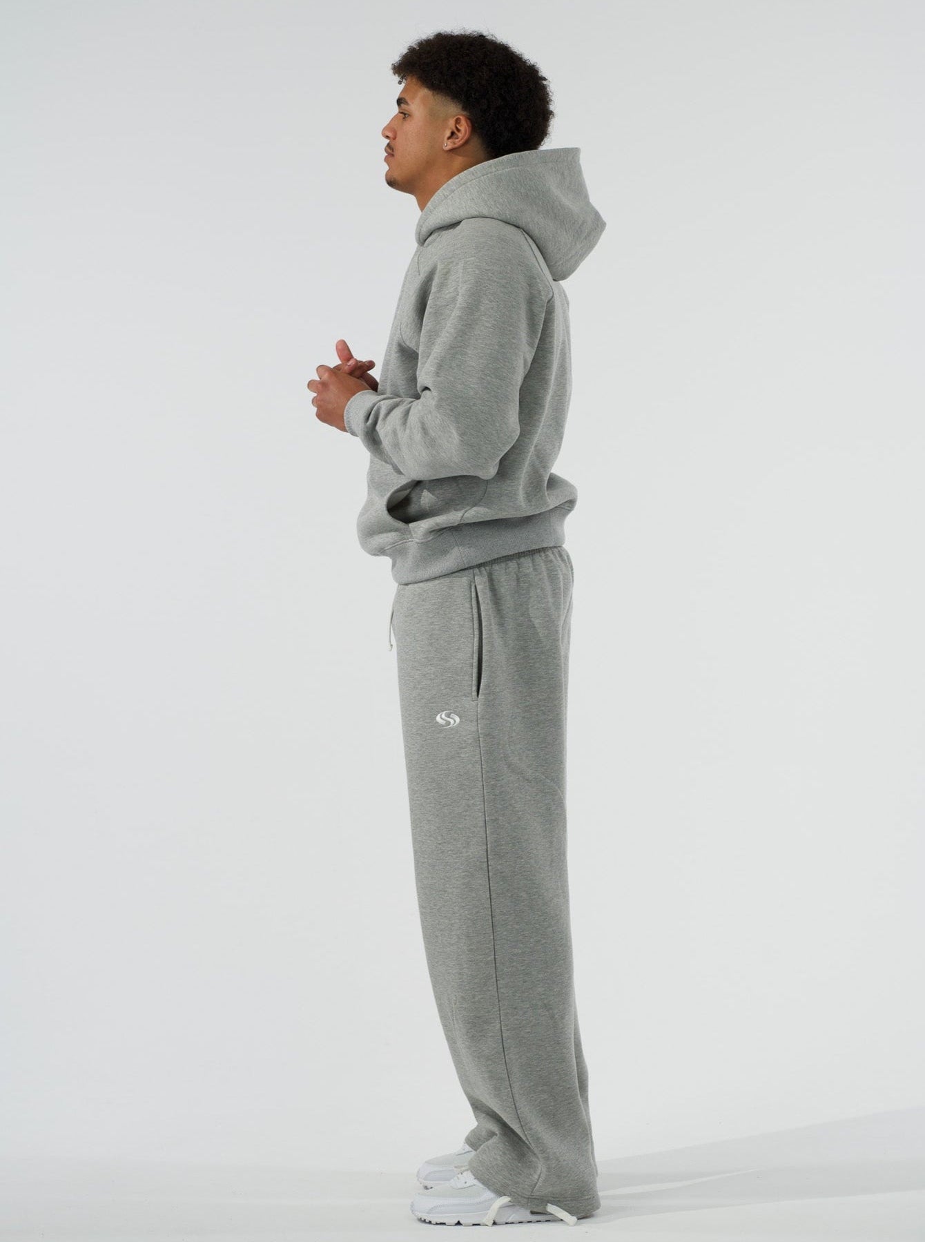 Soft Baggy Grey Tracksuit