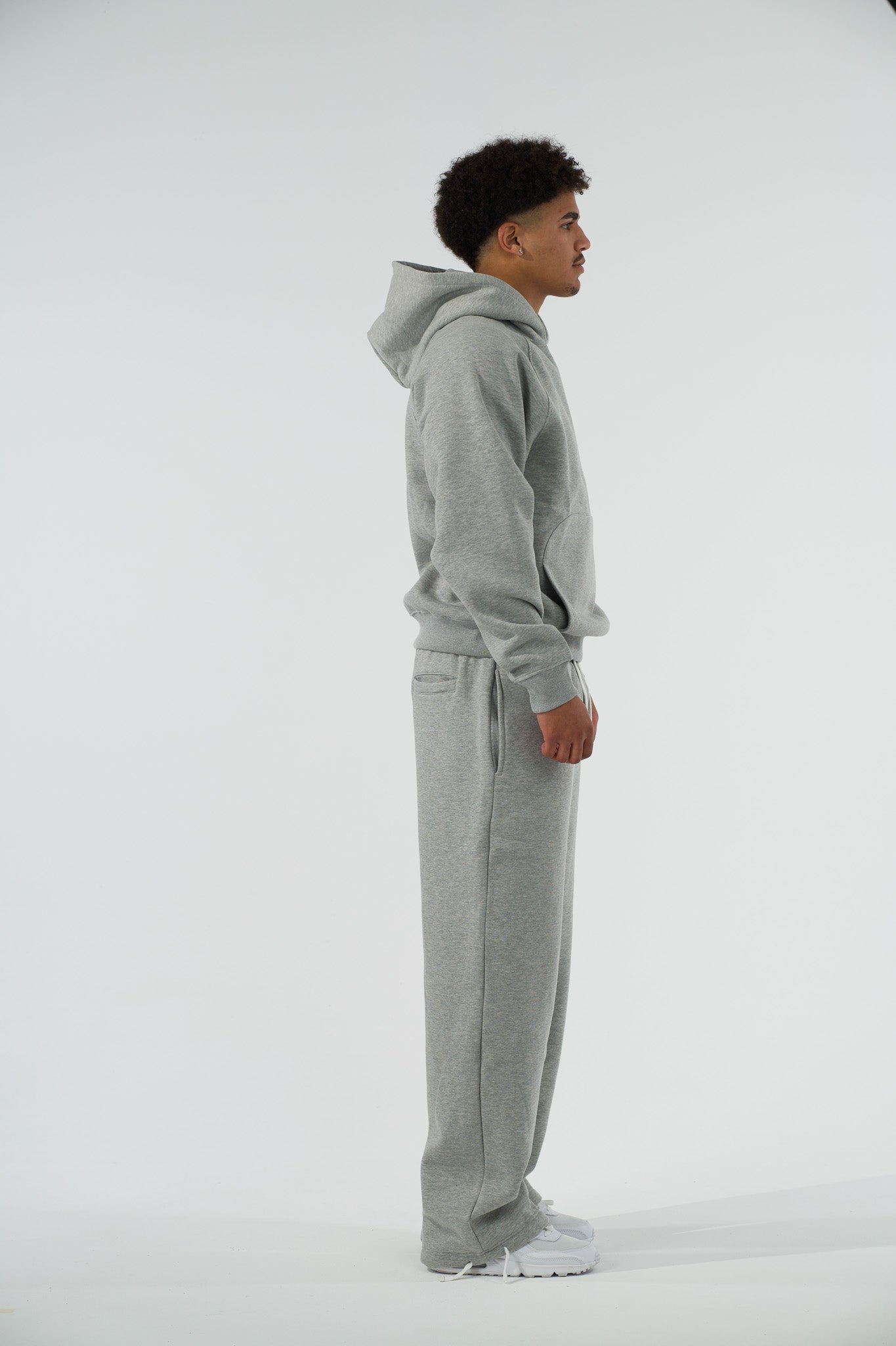 Soft Baggy Grey Tracksuit