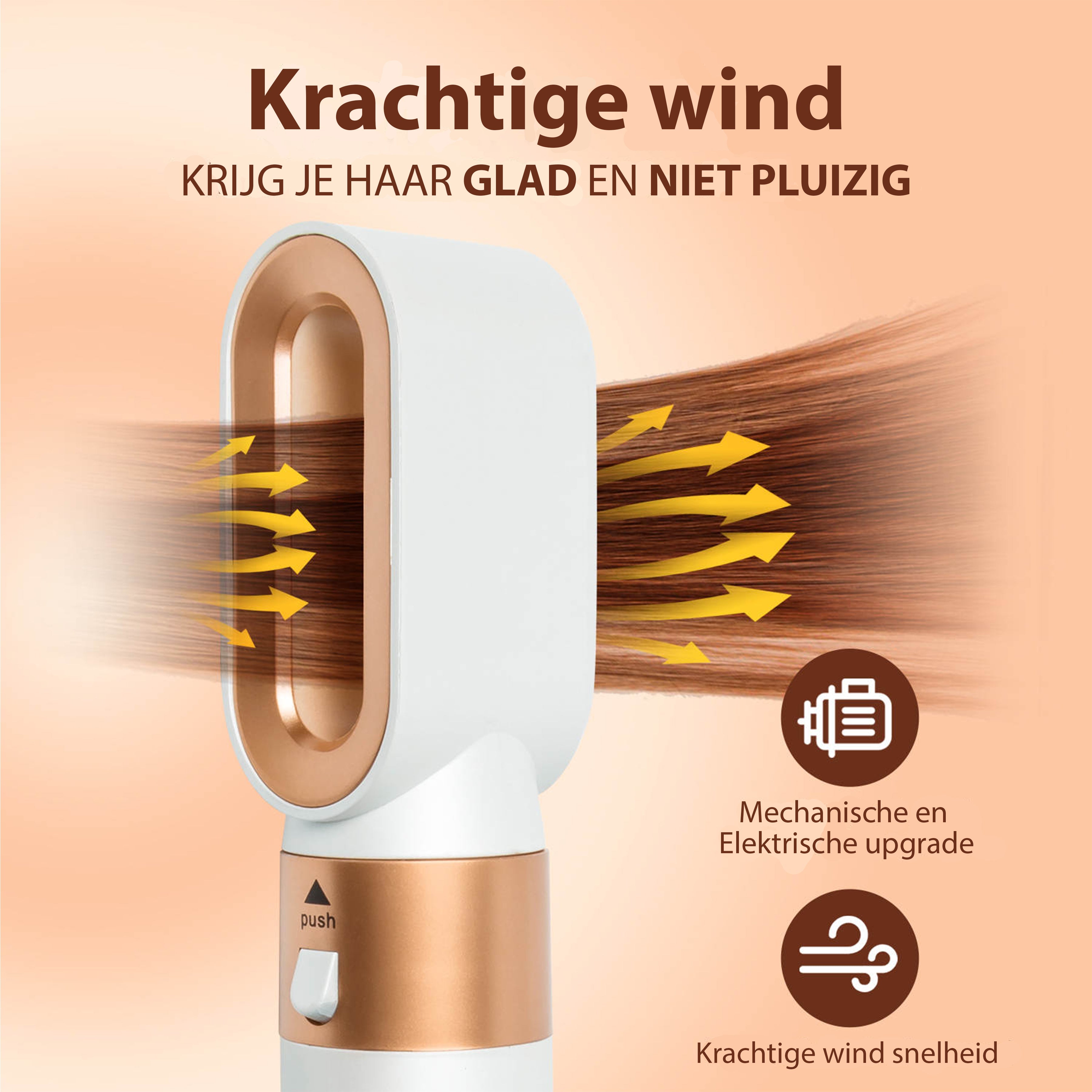 Blow out Airstyler 5 in 1 - Wit/Goud Edition