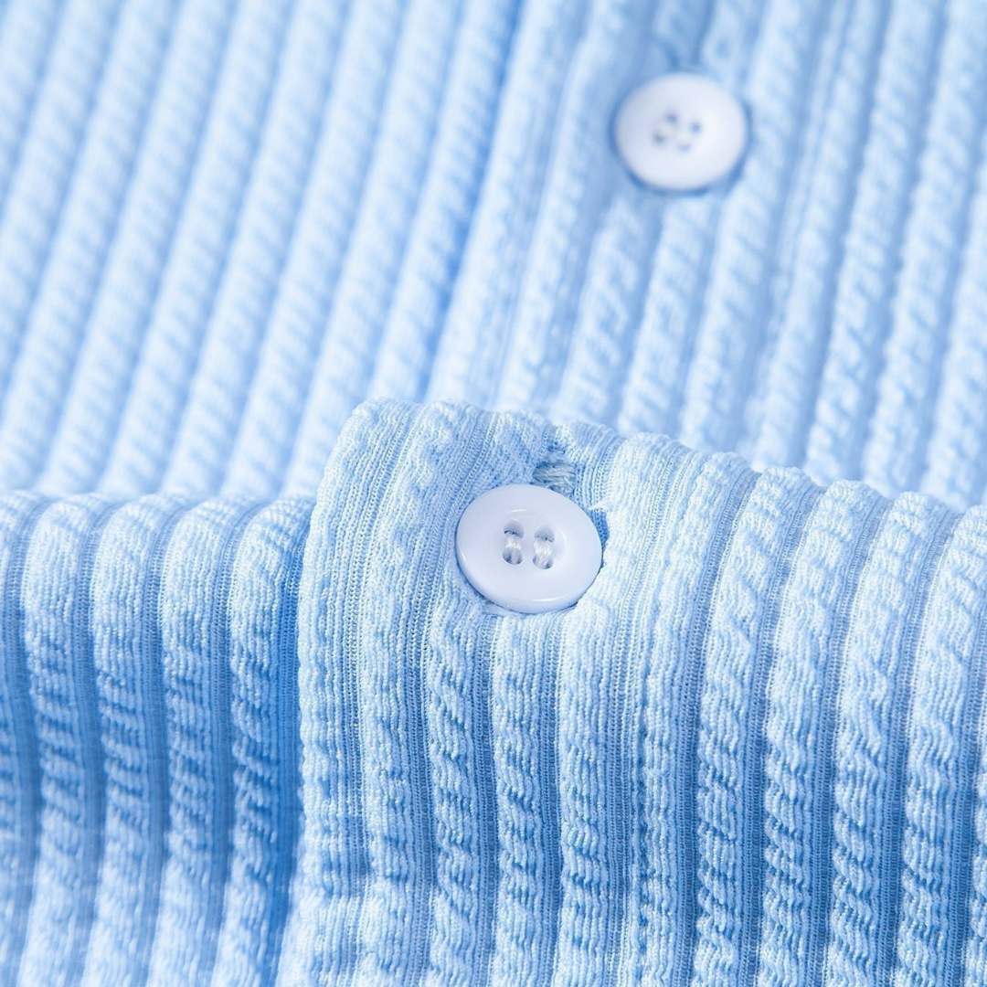 Cyrus | Herenoverhemd met opstaande kraag