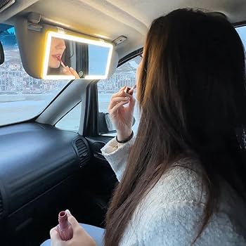 Auto Zonneklep Make-up Spiegel