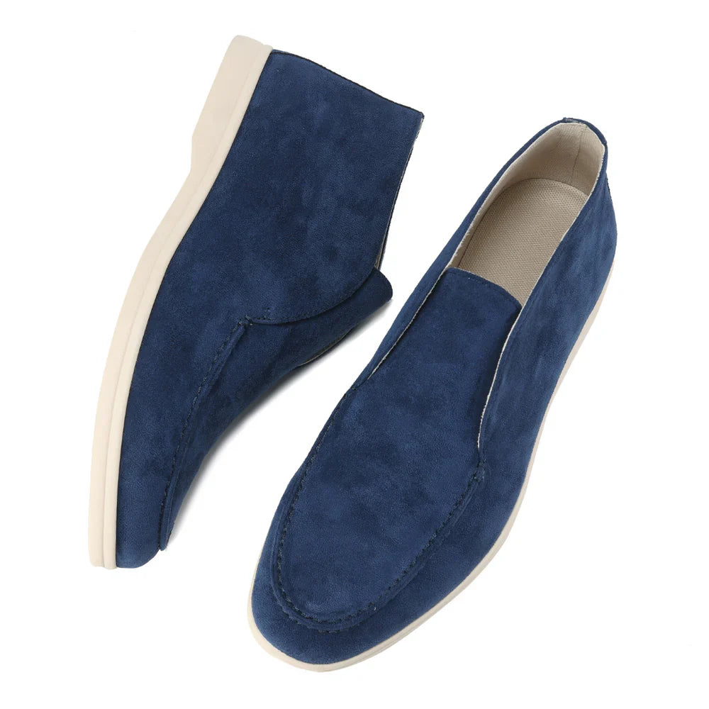 OLD MONEY - HIGH SUEDE LOAFERS