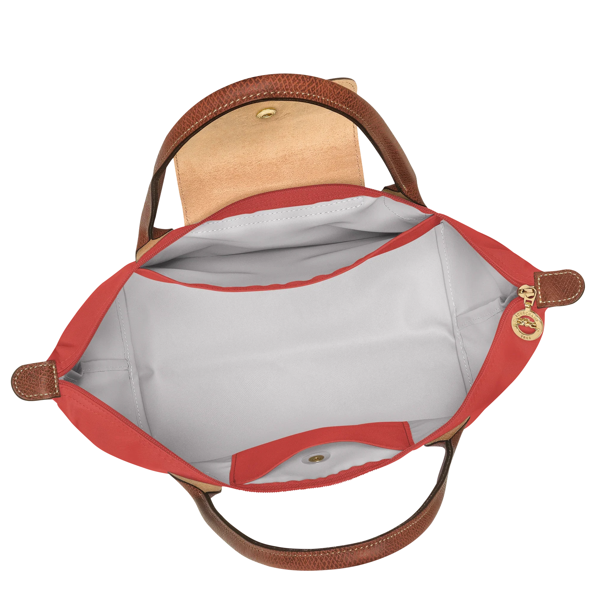 Longchamp - Medium Le Pliage Tote, Tomato