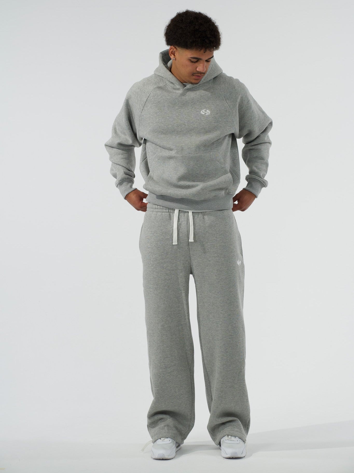 Soft Baggy Grey Tracksuit