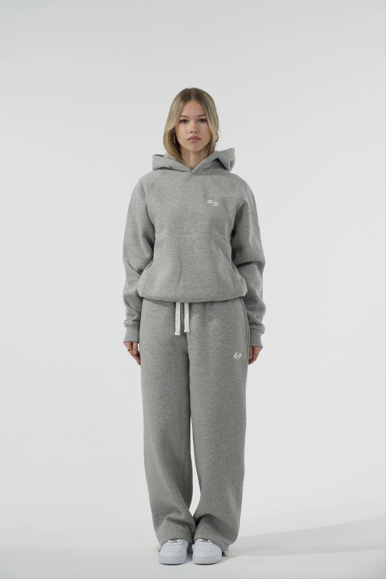 Soft Baggy Grey Tracksuit