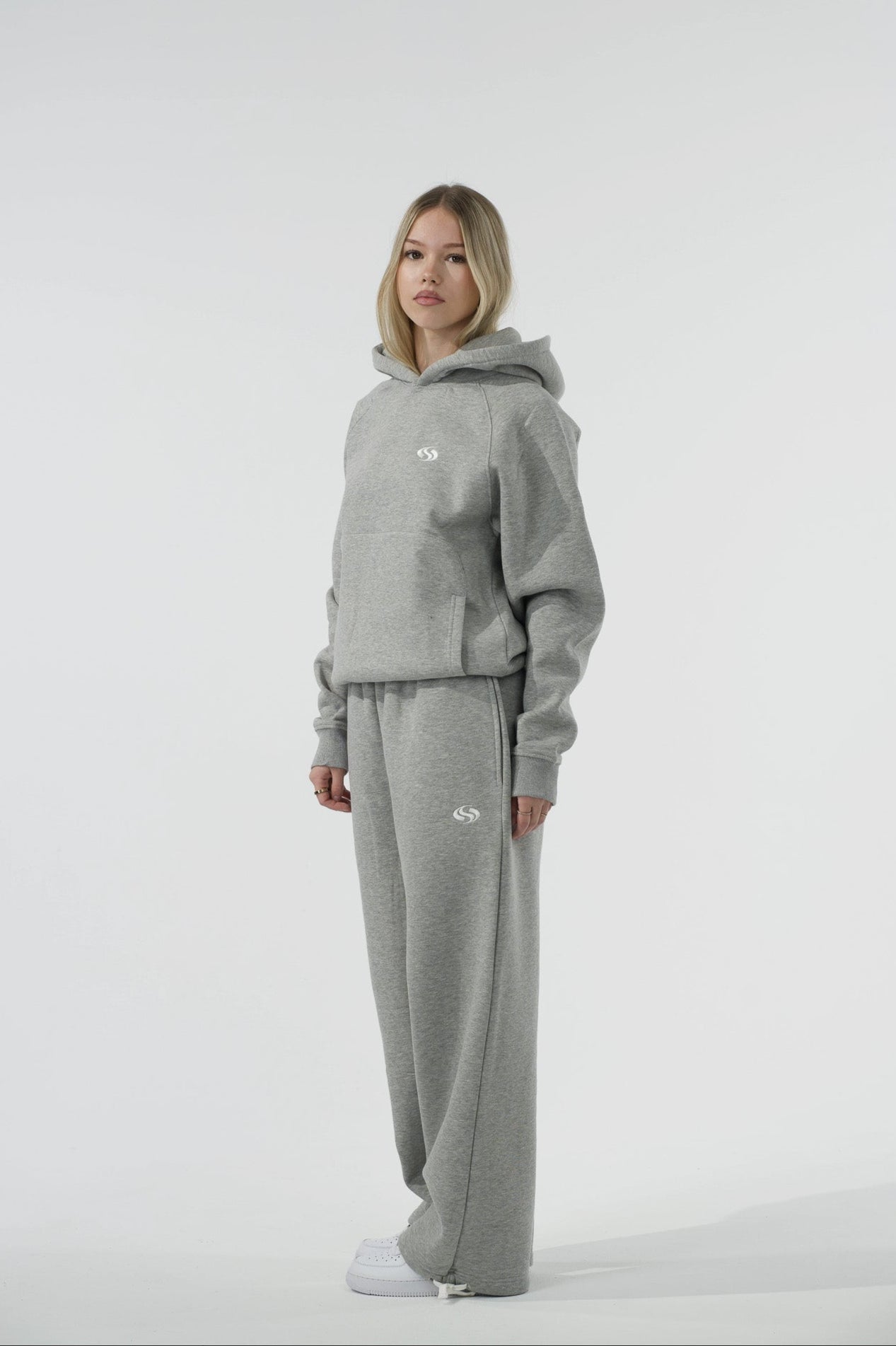 Soft Baggy Grey Tracksuit