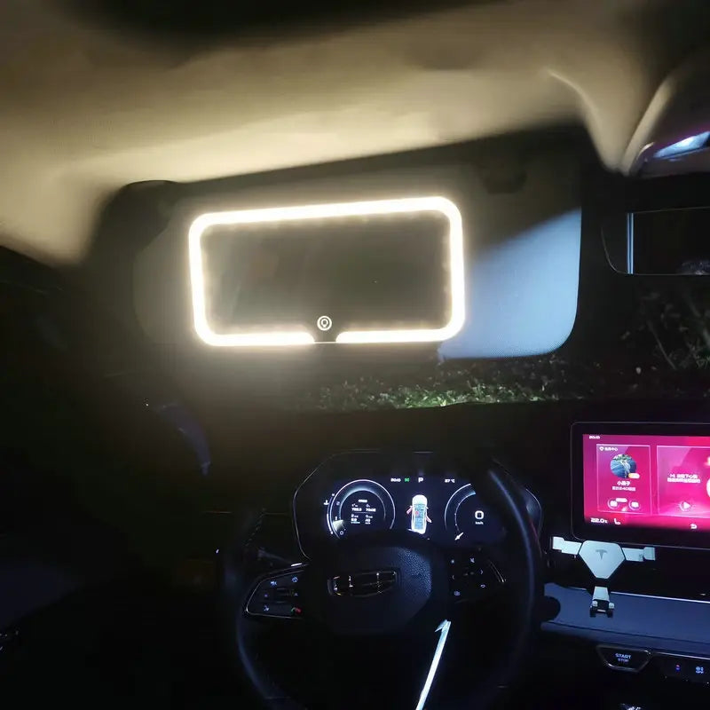 Auto Zonneklep Make-up Spiegel