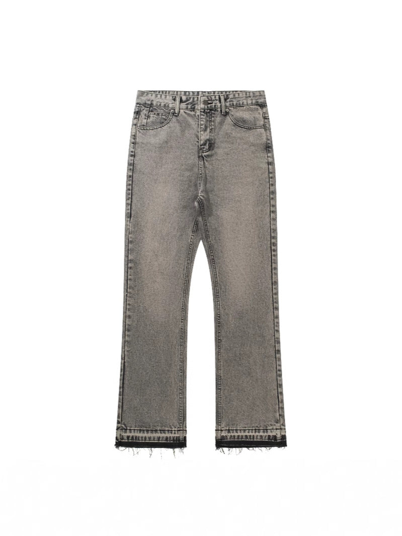 Washed Flared Jeans