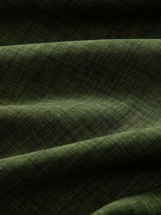 Linnen set met korte mouwen en rechte broek