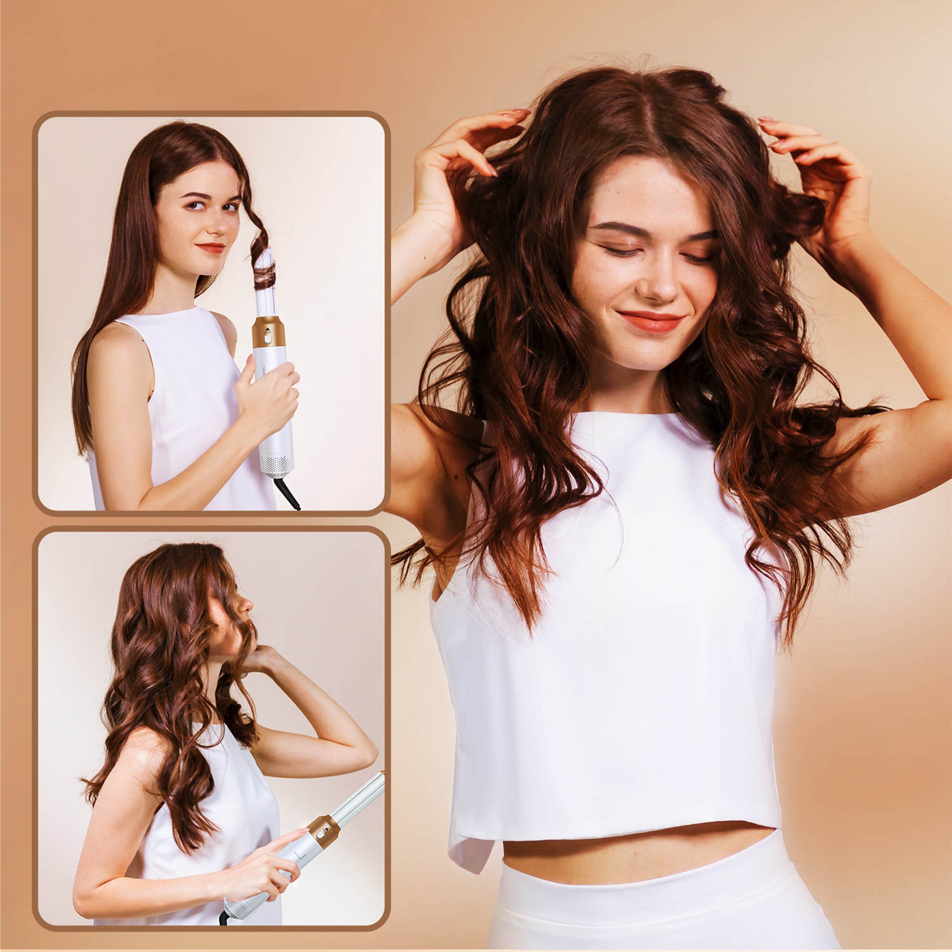 Blow out Airstyler 5 in 1 - Wit/Goud Edition