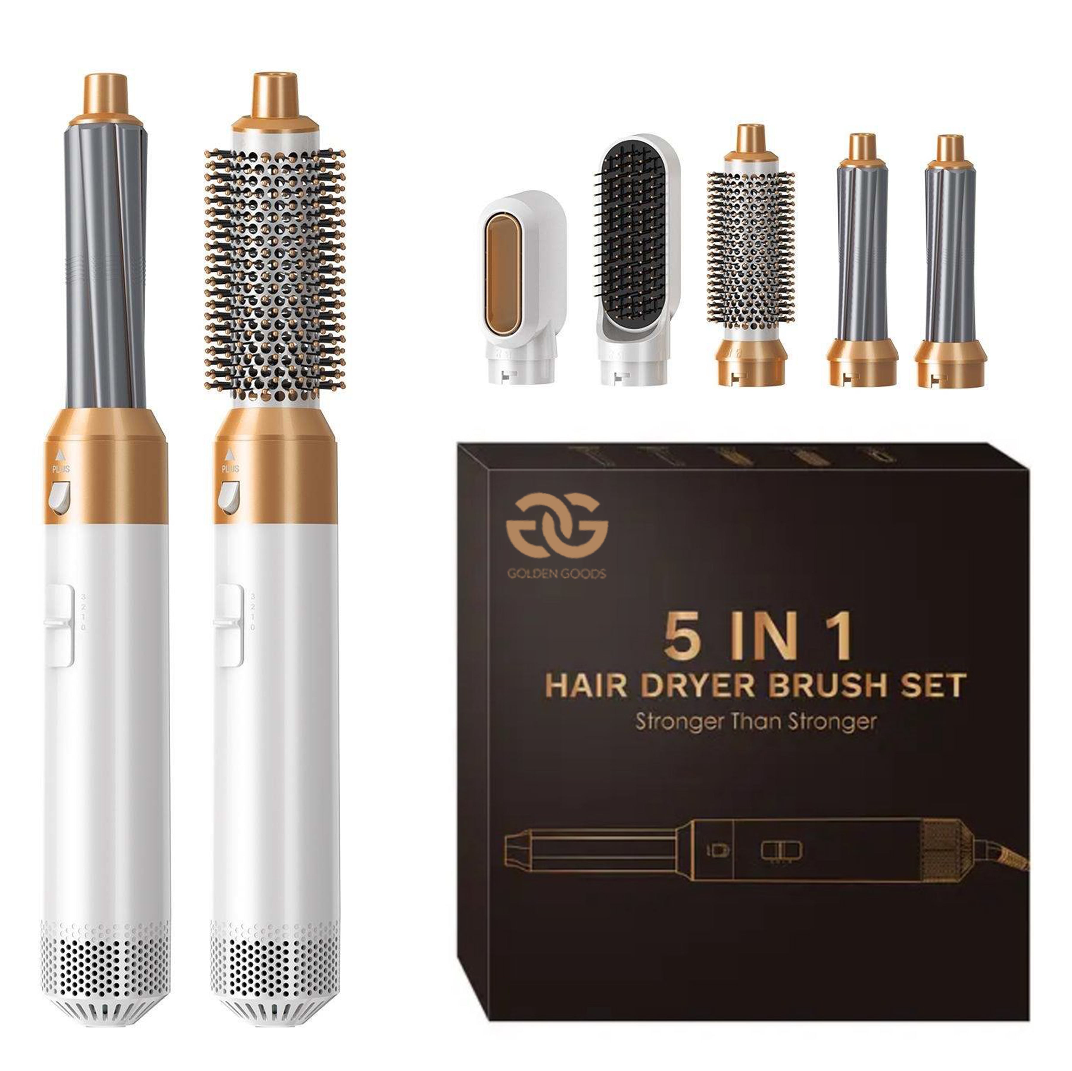Blow out Airstyler 5 in 1 - Wit/Goud Edition